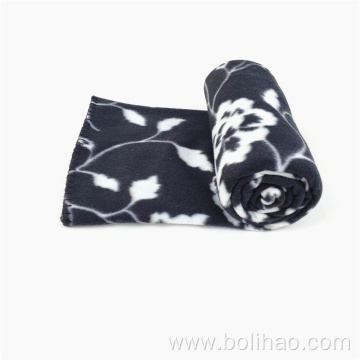 Factory Supply Polyester Fiber Baby Blanket Fleece Fleece Blanket with Design